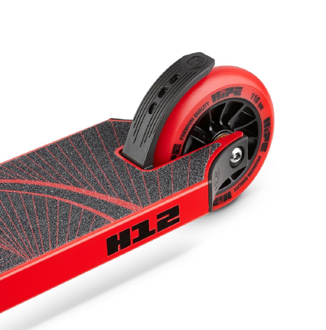 Самокат трюковой HIPE H12 black/red (250168)