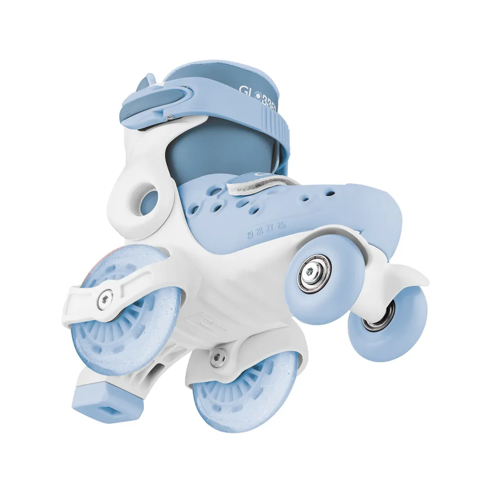 GLOBBER Ролики LEARNING SKATES пастельно-синий 26-29 (880-200)