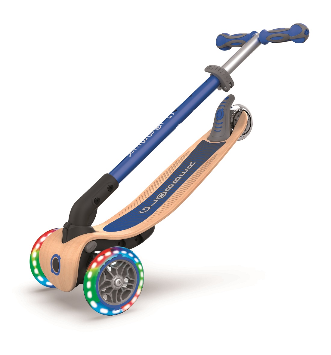 GLOBBER PRIMO FOLDABLE WOOD LIGHTS синий (436-100)