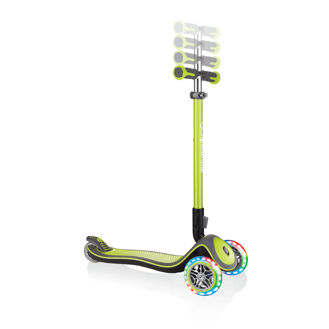 GLOBBER ELITE DELUXE LIGHTS зеленый (444-406)