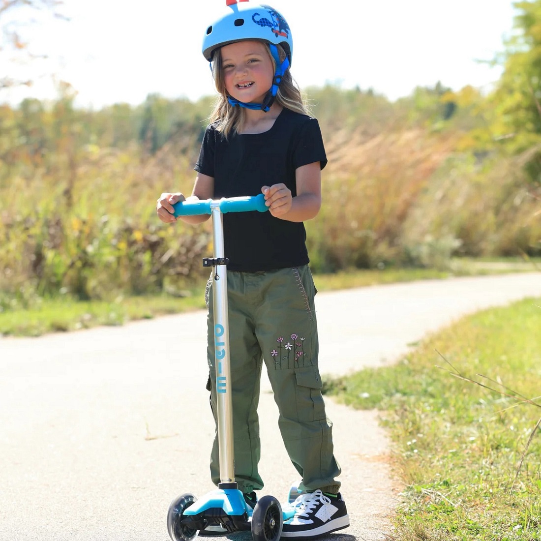 MICRO Maxi Deluxe Glow Plus LED синий кристалл (MMD377)