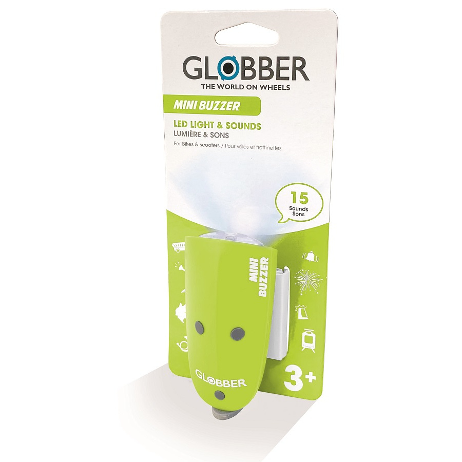 GLOBBER Электронный сигнал MINI BUZZER зелёный (530-106)