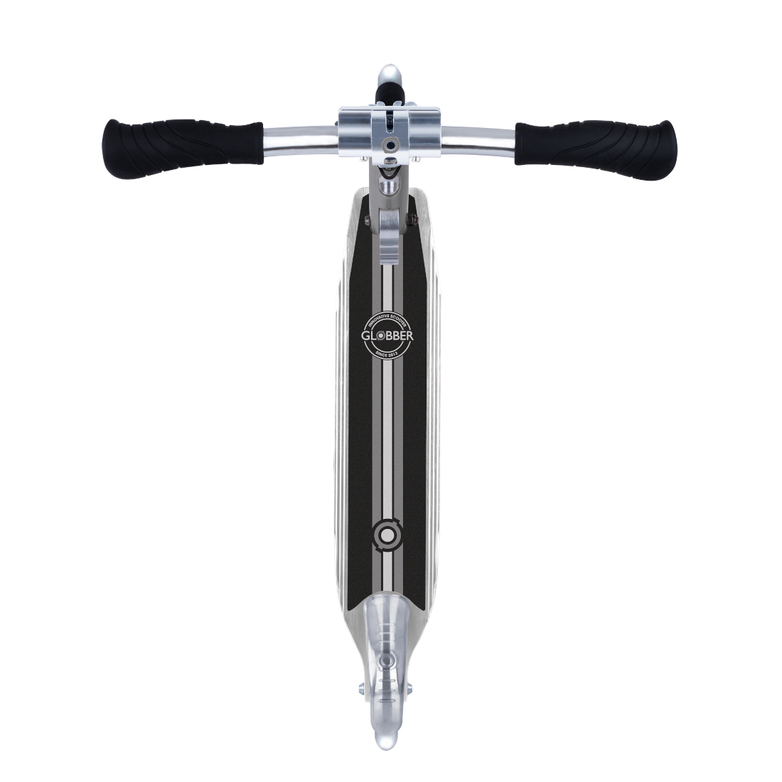 GLOBBER FLOW ELEMENT COMFORT LIGHTS (свет. колеса) серебряный (727-130)