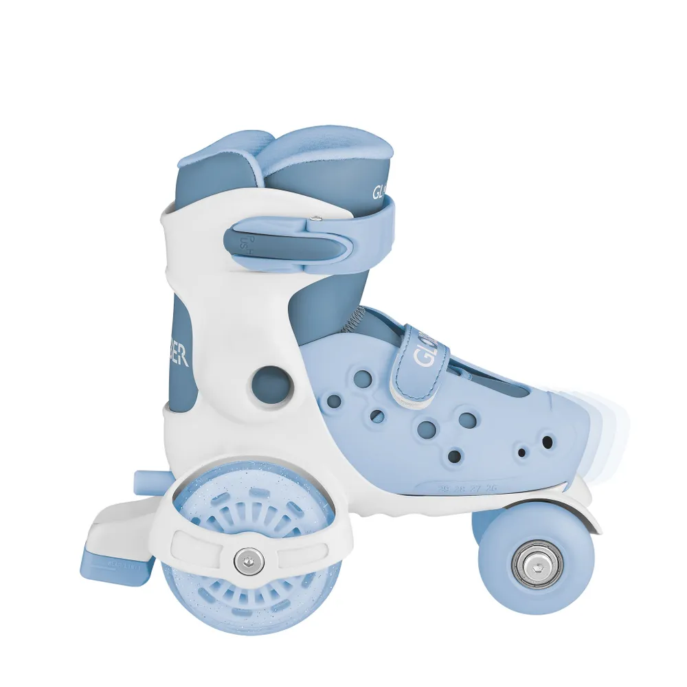 GLOBBER Ролики LEARNING SKATES пастельно-синий 26-29 (880-200)