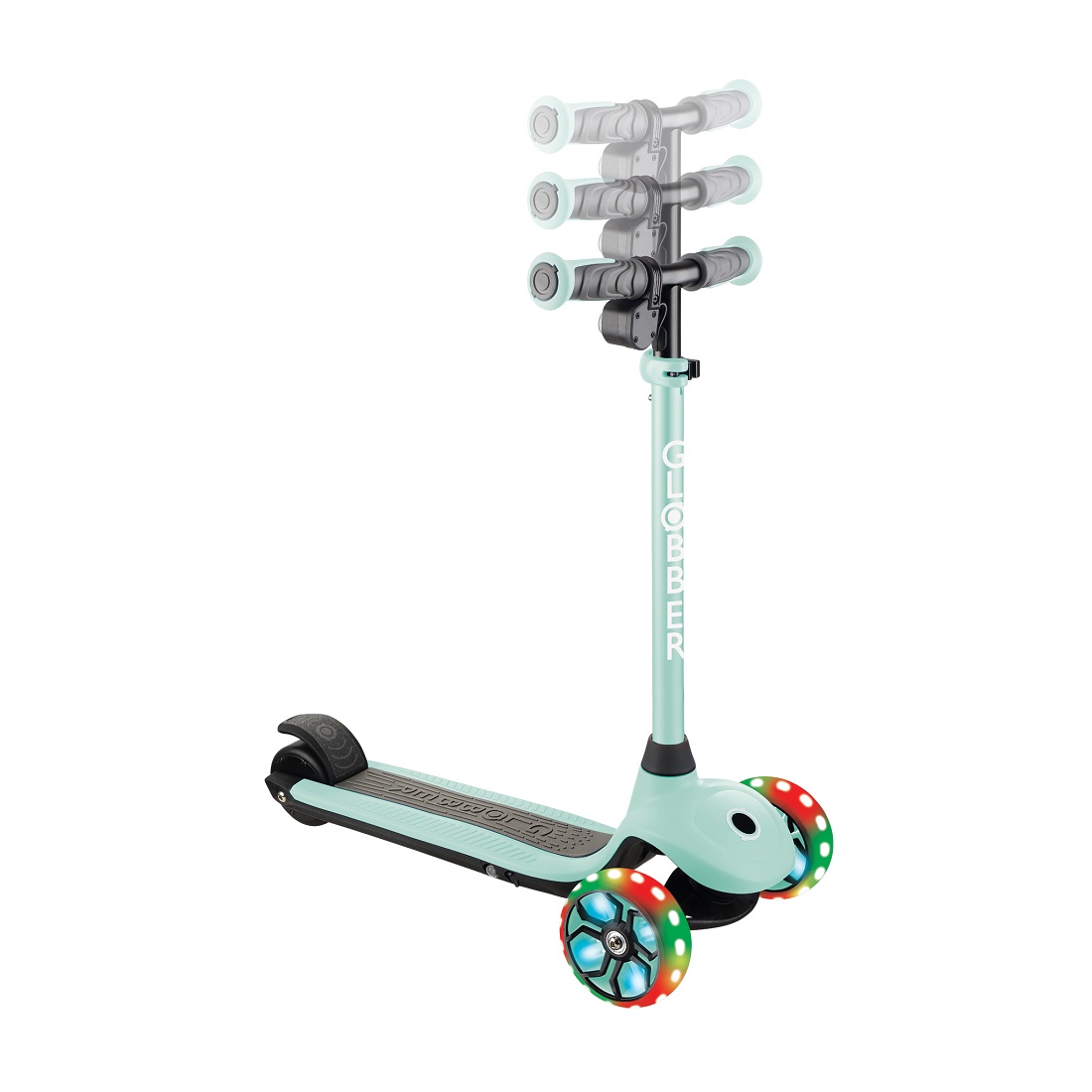 GLOBBER Электросамокат E-MOTION 4+ мятный (755-206-2) GLOBBER Электросамокат E-MOTION 4+ мятный (755-206-2)