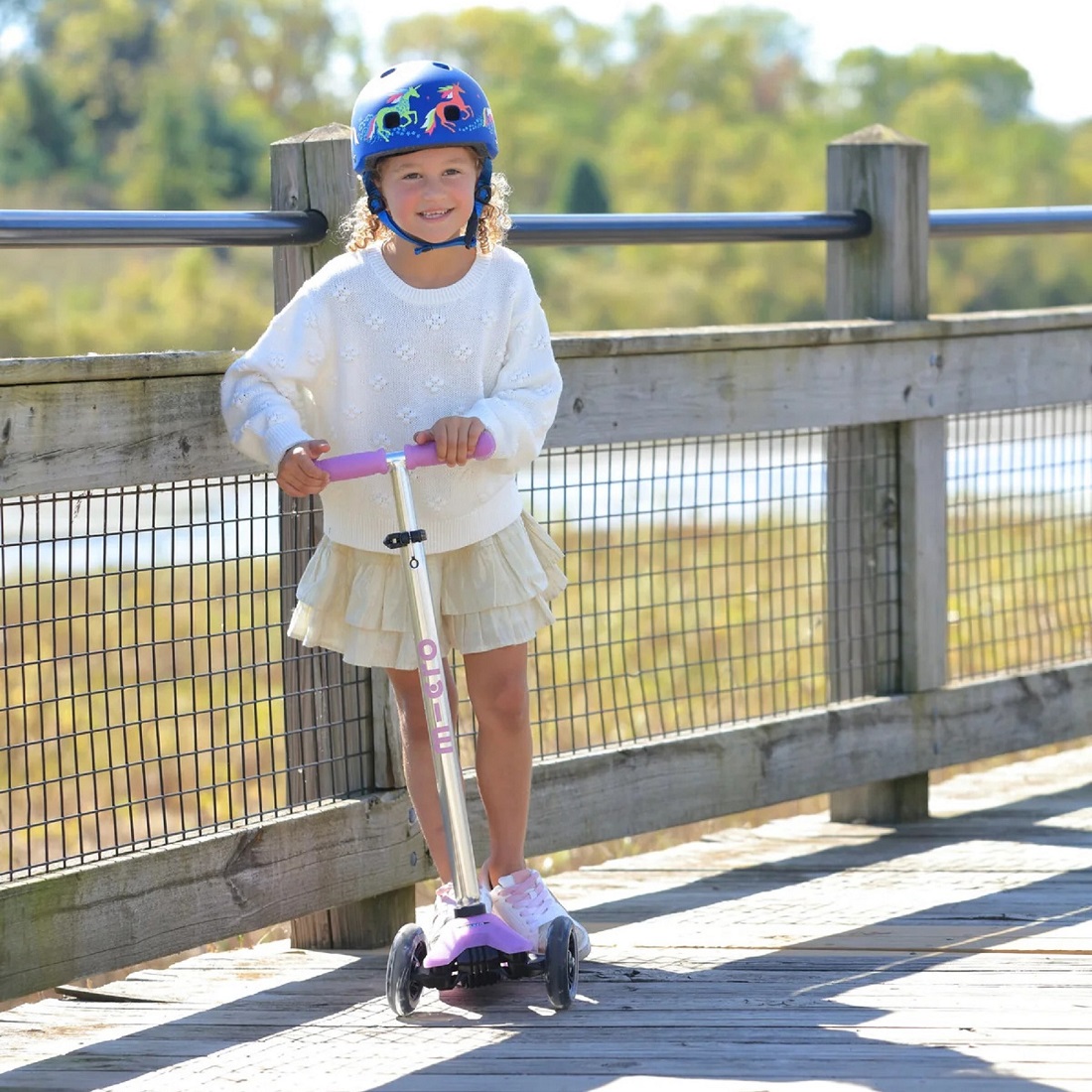 MICRO Maxi Deluxe Glow Plus LED яркий сиреневый (MMD378)