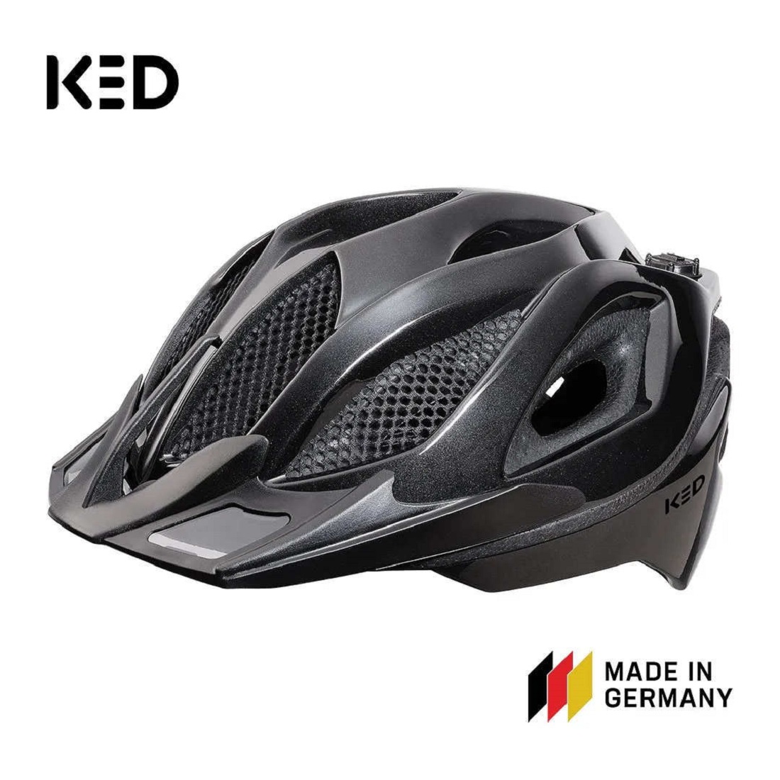 Шлем KED Spiri II L Black Glossy (55-61)