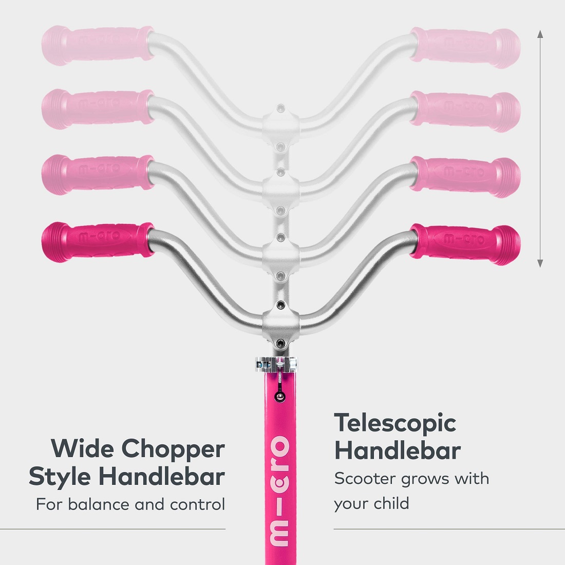 MICRO Cruiser LED ягодный (SA0257)
