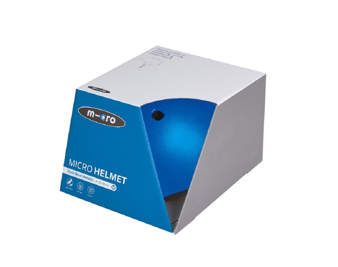 MICRO Шлем синий металлик M (V2) BOX (AC2083BX) MICRO Шлем синий металлик M (V2) BOX (AC2083BX)