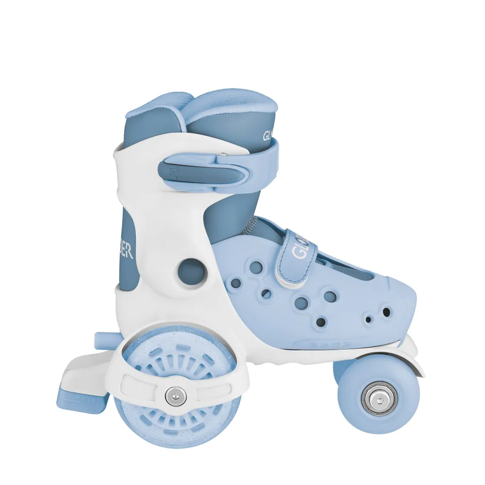 GLOBBER Ролики LEARNING SKATES пастельно-синий 26-29 (880-200)