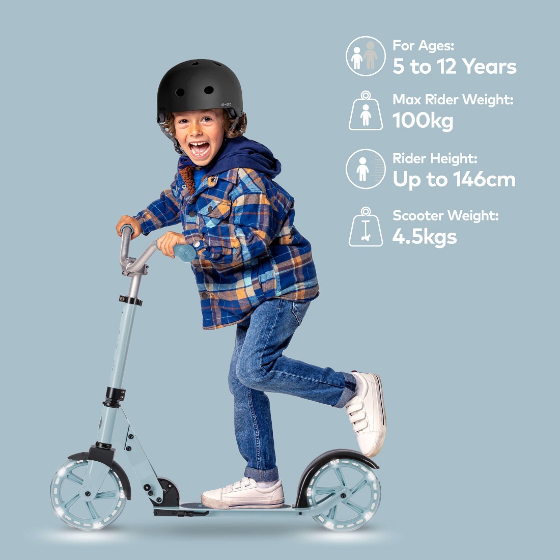 MICRO Cruiser LED морозно-голубой (SA0256)