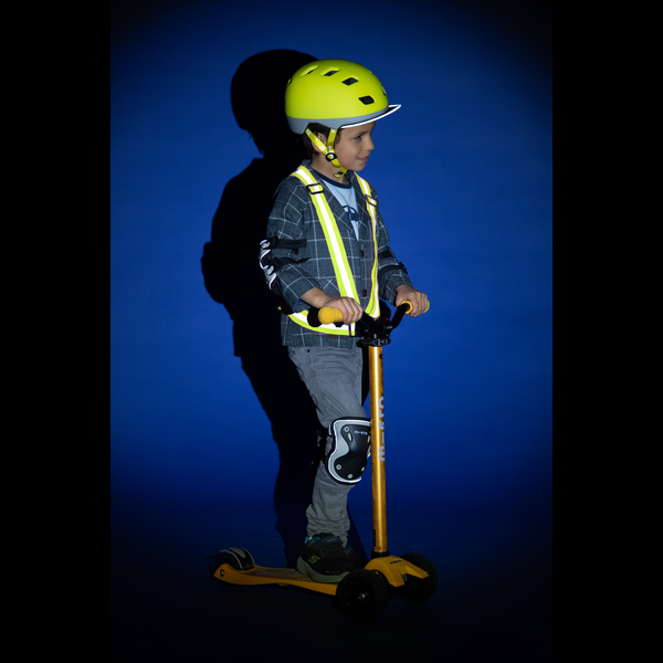 MICRO Комплект защиты светоотражающий черный M BOX (AC5473)