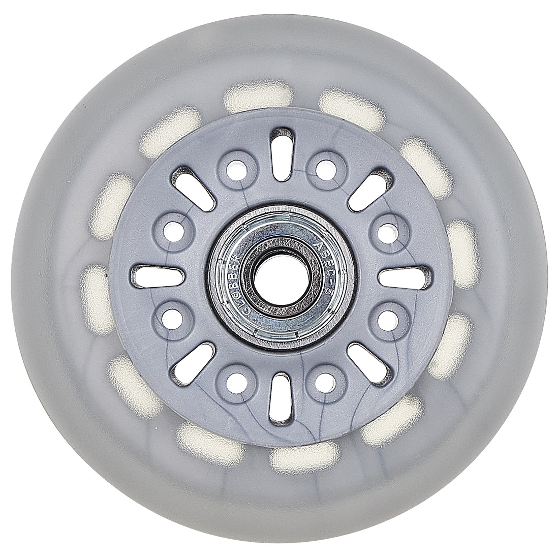 GLOBBER Колесо для самоката (1шт. 80 mm) ELITE прозрачный (526-012)