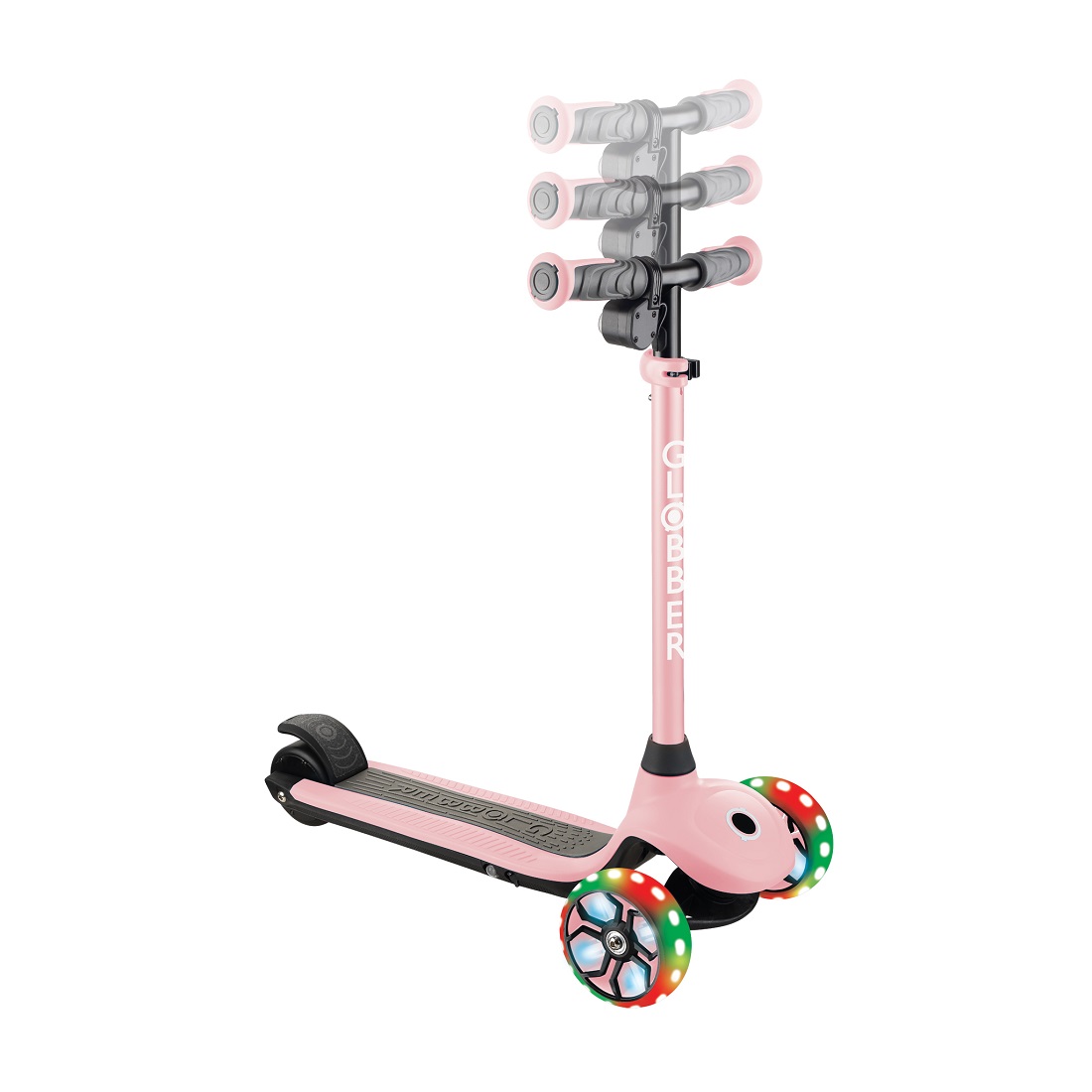 GLOBBER Электросамокат E-MOTION 4+ пастельно-розовый (755-210-2) GLOBBER Электросамокат E-MOTION 4+ пастельно-розовый (755-210-2)