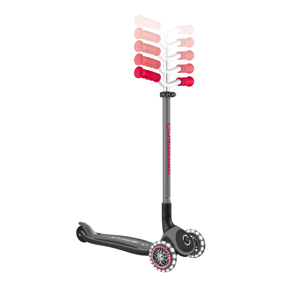 GLOBBER MASTER LIGHTS черно-красный (663-120) GLOBBER MASTER LIGHTS черно-красный (663-120)
