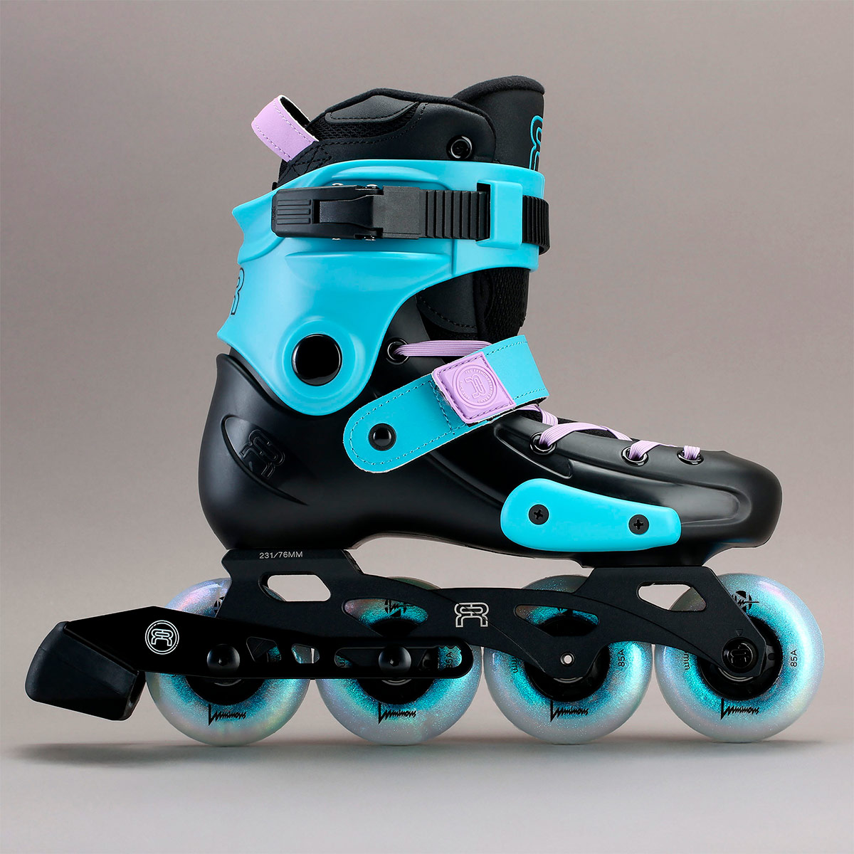 Роликовые коньки FR SKATES FR J (черный-жемчужный) (32-34)