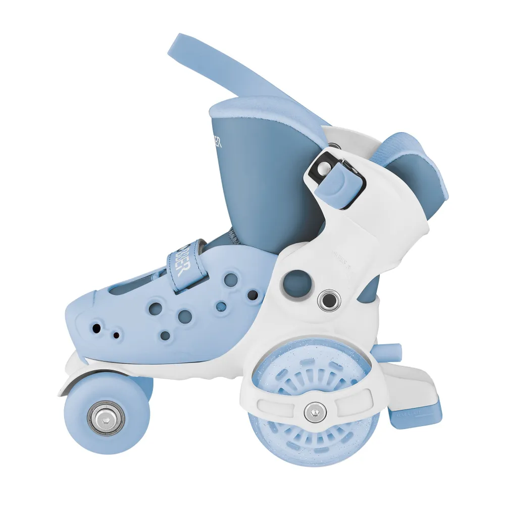 GLOBBER Ролики LEARNING SKATES пастельно-синий 26-29 (880-200)