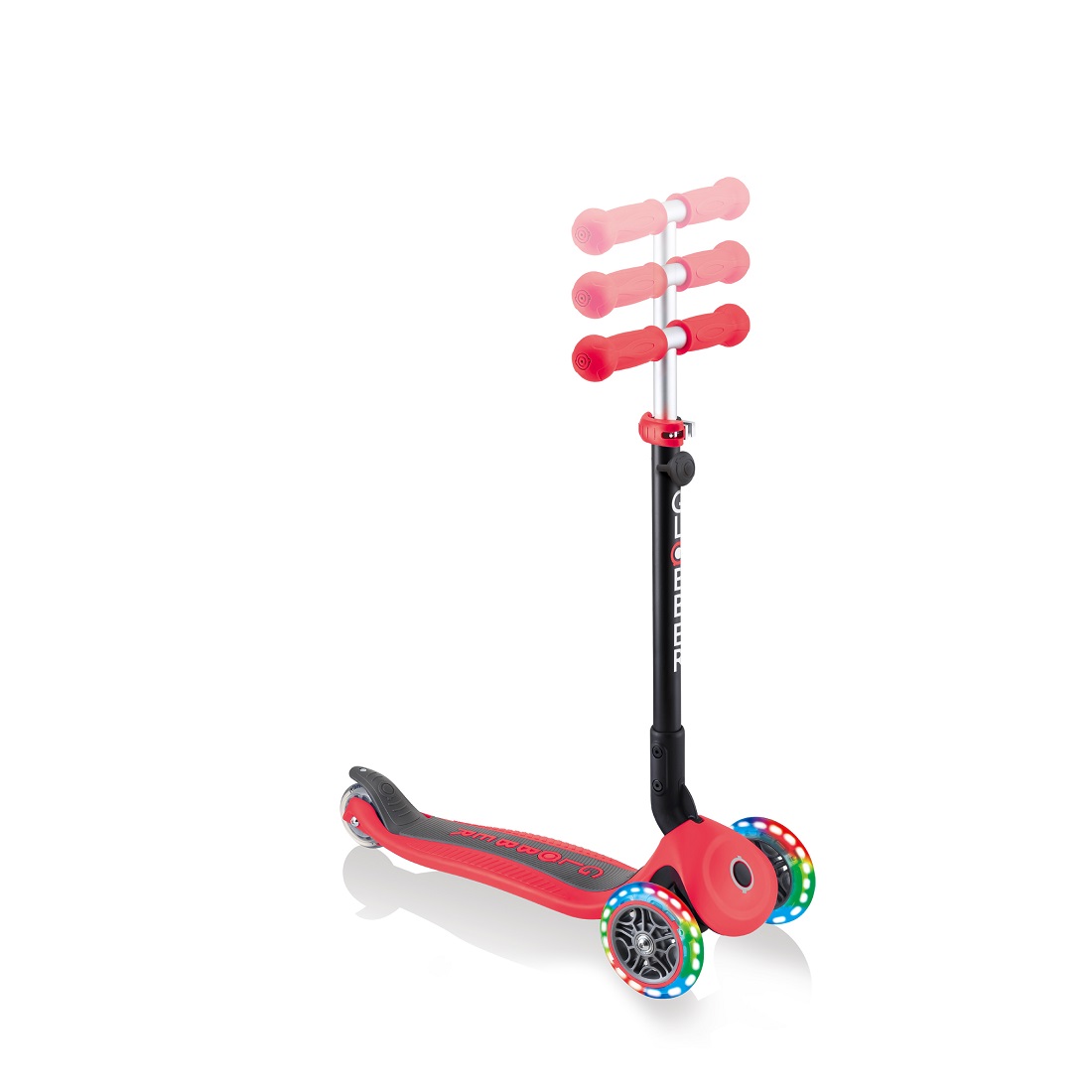 GLOBBER GO UP FOLDABLE PLUS LIGHTS  красный (643-102)