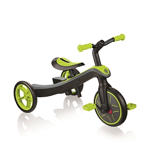картинка GLOBBER Велосипед-беговел TRIKE EXPLORER (2 IN 1) зелёный (630-106) от магазина